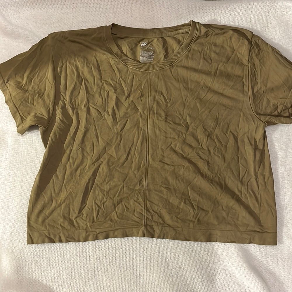 Green Target athletic t-shirt